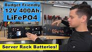 $1,449 EG4 12V 400Ah LiFePO4 Server Rack Battery