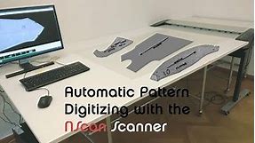 NScan - the world's fastest way to Digitize Patterns. (Replace camera and digitizing table)