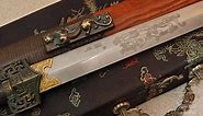 Han Jian Hand Forged Damascus Blade - Han Dynasty Sword BATTLE READY!