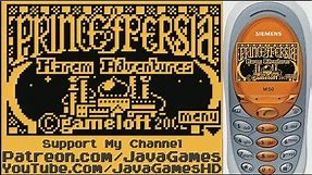 Prince of Persia: Harem Adventures Siemens M55 Java Game - FULL WALKTHROUGH (Gameloft 2002 year)