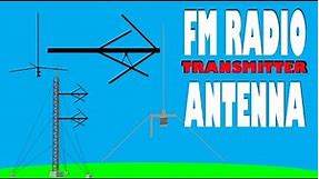 FM Radio Station ANTENNA For FM Transmitter Set Up. How To Get It Right For Best Signal Quality.