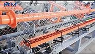 How to Making the Chain Link Fencing Mesh | Chain Link Mesh Amazing Production Process 2022 | RKM