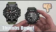 SMAEL: Military Waterproof Wristwatch Review 2018 ( Army Green / Don't Buy It )