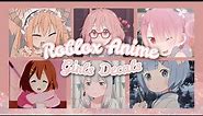 ROBLOX || Bloxburg & Royale High ~ Aesthetic Anime Girls Decals Ids