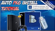 PS4 Auto Pkg Install Tutorial | Installing Pkg's Without Debug Settings