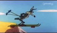 Wile E Coyote And The Road Runner In "Lickety-Splat"