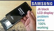 Samsung J6 black display fix || phone screen cracked Repair near me lc rpair || fix my touch screen