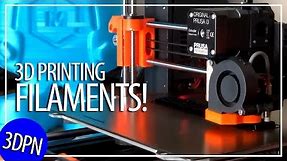 Guide to 3D Printing Filament! PLA ABS PETG TPU PEEK ULTEM