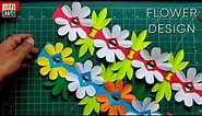 FLOWER Design for Bulletin Board Border | Student -Teacher Activity | DIY