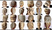 25 UPDOs Perfect for the Holidays || easy hairstyles || quick hairstyles || cool hairstyles ||