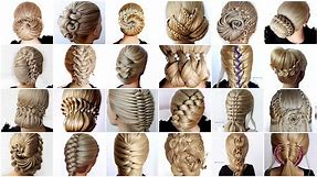 25 UPDOs Perfect for the Holidays || easy hairstyles || quick hairstyles || cool hairstyles ||