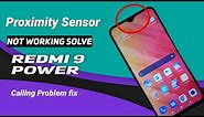 Redmi 9 Power Proximity Sensor Not Working Problem Solve | Redmi 9 Power Calling Problem solution