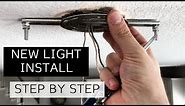 How To Install A Hanging Light - Step By Step Guide