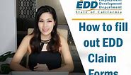 How to Fill Out Unemployment Claim Forms for EDD Benefits