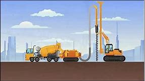 How to install Auger Cast Piles