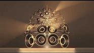 Golden Music Note animated motion Background loops HD Free Downlode 3