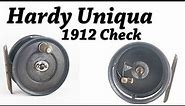 Hardy Uniqua Vintage Salmon Fly Reel - 1912 Check