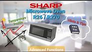 SHARP - Microwave Oven R26SLM / R270SLM - Advanced Functions