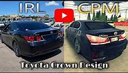 How to make Toyota Crown Design || CAR PARKING MULTIPLAYER ||