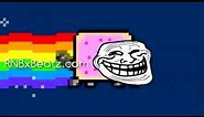 Nyan Cat - Troll Face Version (Nyan Troll Cat)