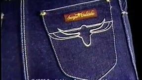 1983 Sergio Valente Striped Jeans TV Commercial