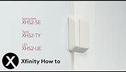 XFINITY Home Battery Replacement: XHS2 Door and Window Sensors