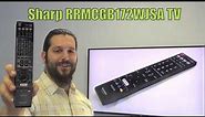 SHARP GB172WJSA TV Remote Control - www.ReplacementRemotes.com