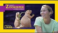 Cute and Cuddly Prairie Dogs | Sam's Zookeeper Challenge