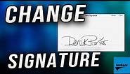 How to Change Mail Signature on your iPhone