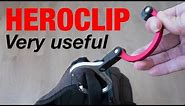 Heroclip - Versatile Rotating Carabiner Hook Clip (review)