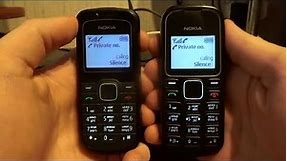 Nokia 1202 & 1280 Incoming Calls