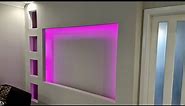 Simple DIY Tv Wall Design 2021 UK 🇬🇧