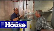 How to Replace a Corroded Water-Heater Fitting | This Old House