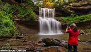 Exploring Quaker Falls in Lawrence County