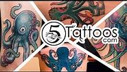 110 Best Marine Octopus Tattoos - Designs & Meanings