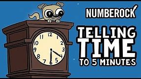 Telling Time Song for Kids | Telling Time to 5 Minutes