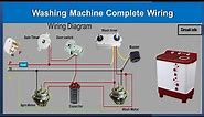 Washing Machine Complete Wiring / Washing machine wiring