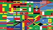 Caribbean Carnivals (African Roots) - Flags Animation