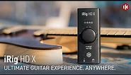 iRig HD X mobile interface - Ultimate Guitar experience anywhere.