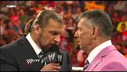 Triple H Fires Vince McMahon Live On Raw (Both Start Crying)