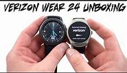 Verizon Wear 24 Android Wear Watch Unboxing/Size Comparisons