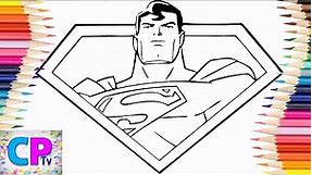 Superman Coloring Pages,A Creation of Superhero Picture,Superman Coloring Pages Tv