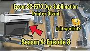 Epson SC-F570 Dye Sublimation Printer Stand Assembly (S4; E8)