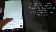 Coolpad Legacy (CP3705AS) Unlock Done demo Starlyn1232