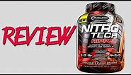Nitro Tech Ripped Review | Muscletech Protein Powder