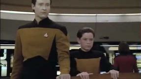 Star Trek TNG Data "Drop the shields" - S5E11 - 6 January 1992