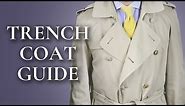 Trench Coat Guide - How To Wear & Buy A Burberry or Aquascutum Trenchcoat