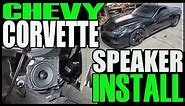 C6 CORVETTE REAR SPEAKER INSTALL WITH BOSE - REAR PANEL REMOVAL