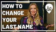 How to Change Your Last Name After Getting Married
