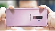 SAMSUNG GALAXY S9 Plus Unboxing Indonesia (Lilac Purple)